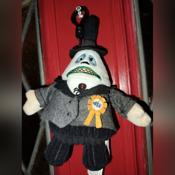 Disney Tim Burton's "The Nightmare Before Christmas" Swivel 2 Headed Mayor Clip - Picture 6 of 16